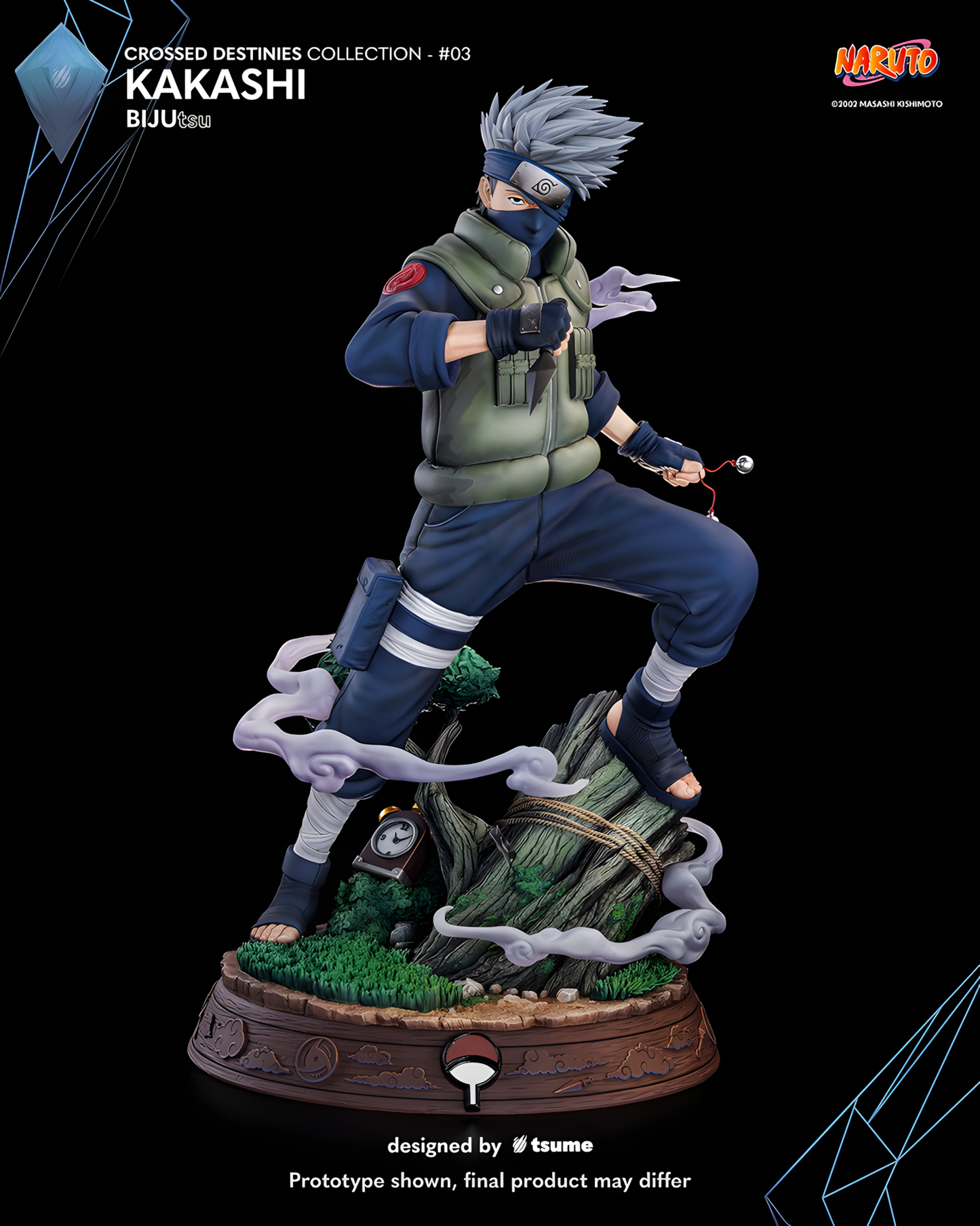 [PREVENTA] Tsume Art Studio Kakashi (BIJUtsu) Estatua de Resina Licenciada