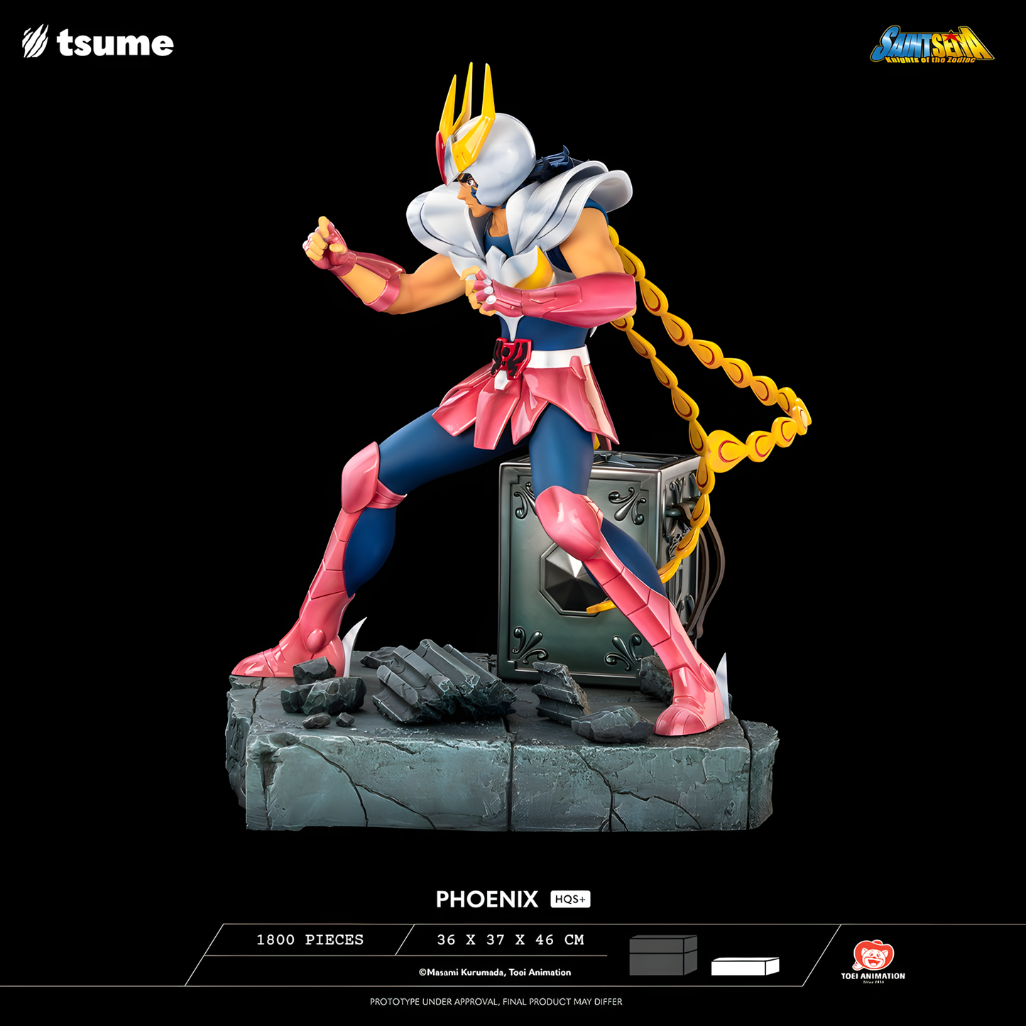 [PREVENTA] Tsume Art Studio Phoenix Ikki Estatua de Resina Licenciada