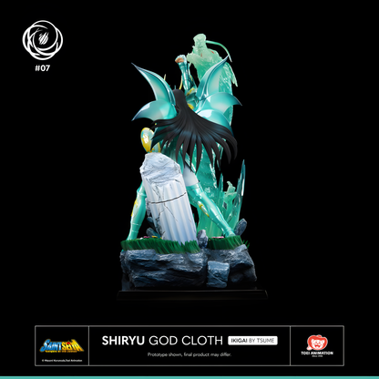 [ENCARGO] Tsume Art Studio Shiryu God Cloth Estatua de Resina Licenciada