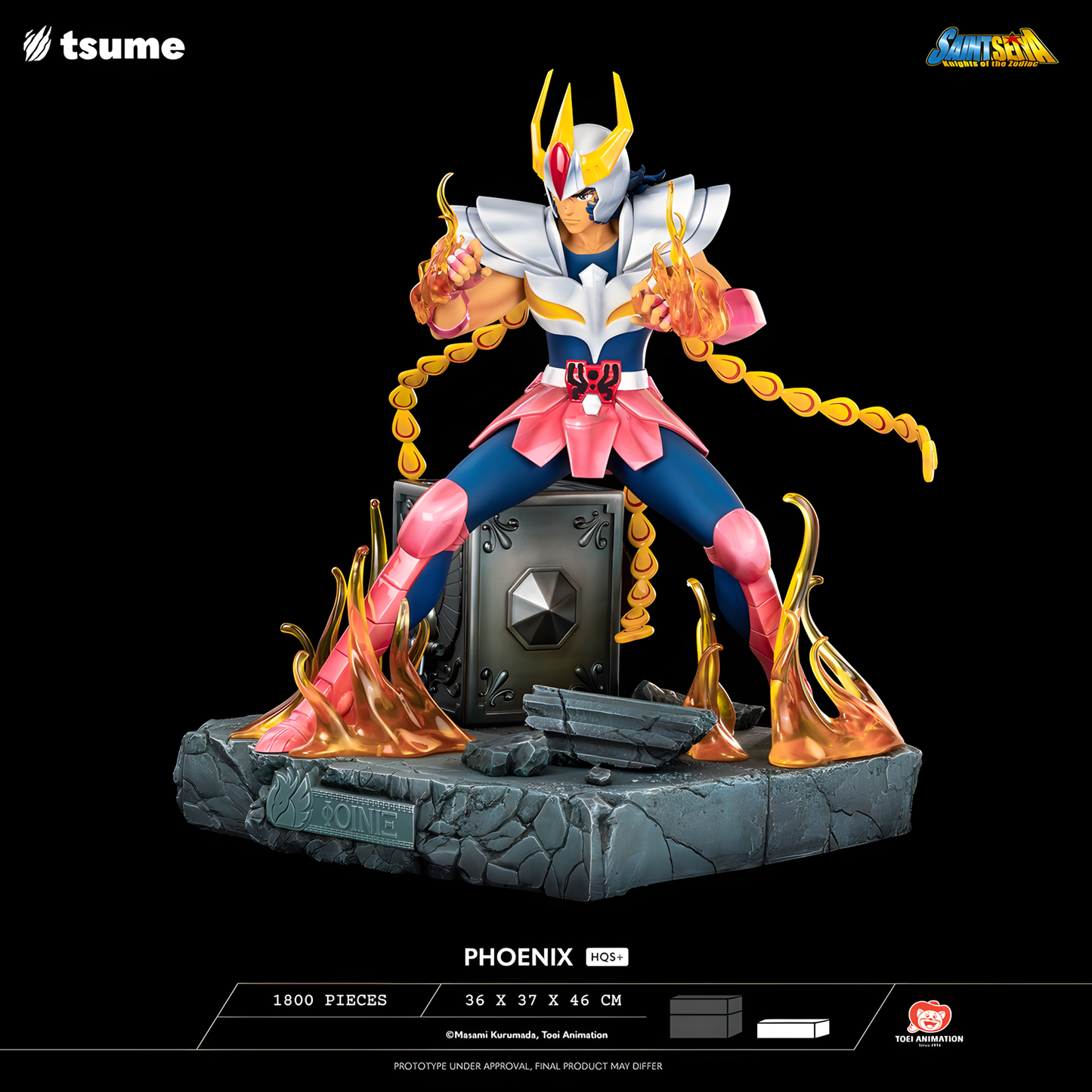 [PREVENTA] Tsume Art Studio Phoenix Ikki Estatua de Resina Licenciada
