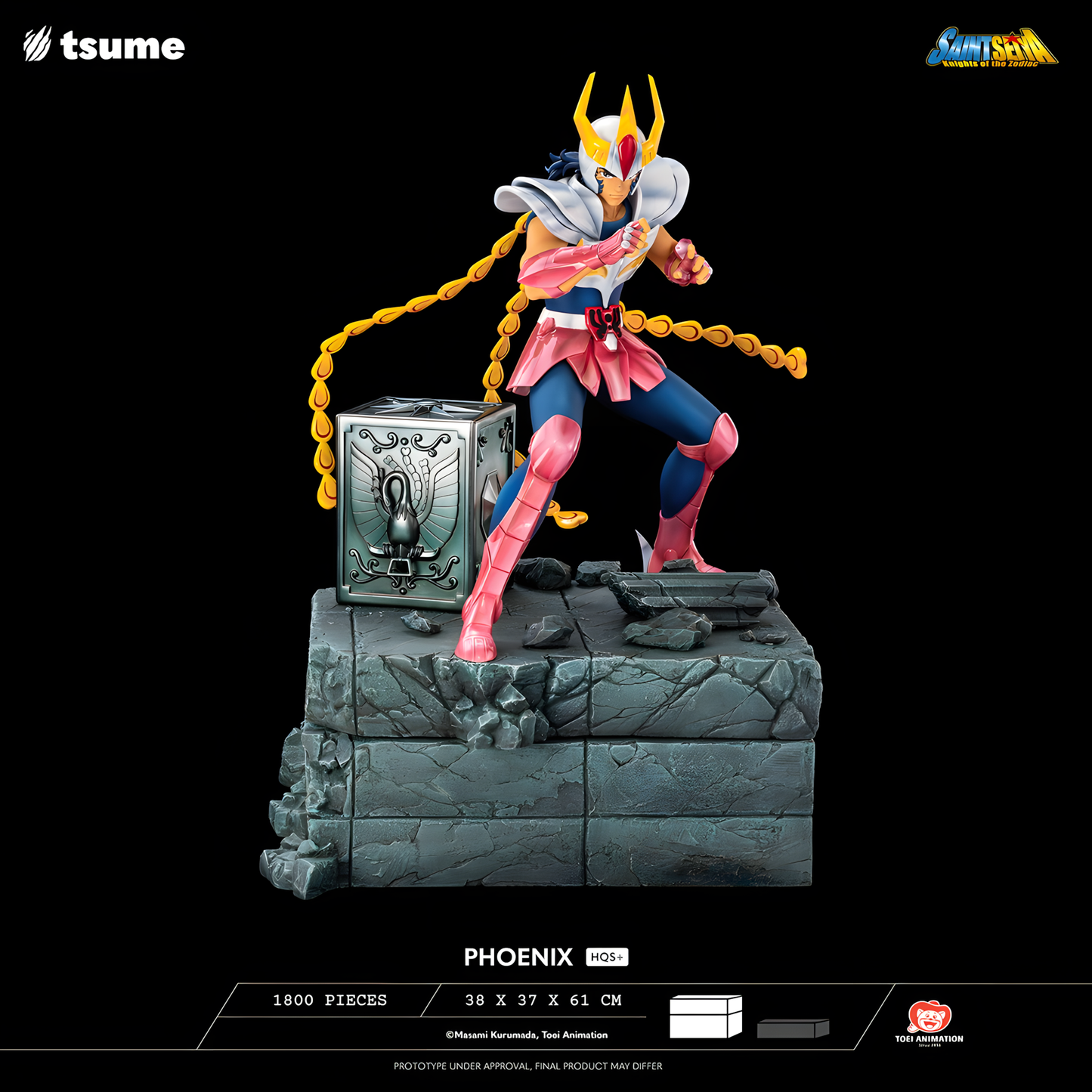 [PREVENTA] Tsume Art Studio Phoenix Ikki Estatua de Resina Licenciada
