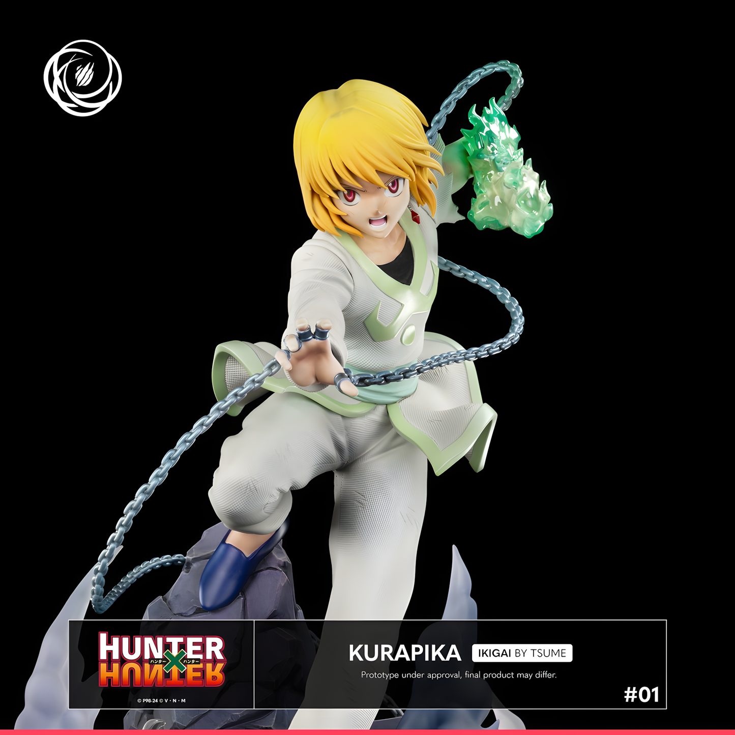 [PREVENTA] Tsume Art Studio Kurapika Estatua de Resina Licenciada