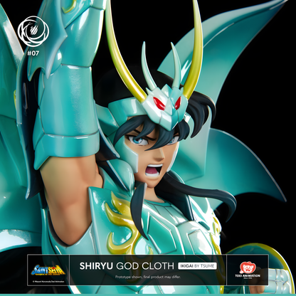 [ENCARGO] Tsume Art Studio Shiryu God Cloth Estatua de Resina Licenciada
