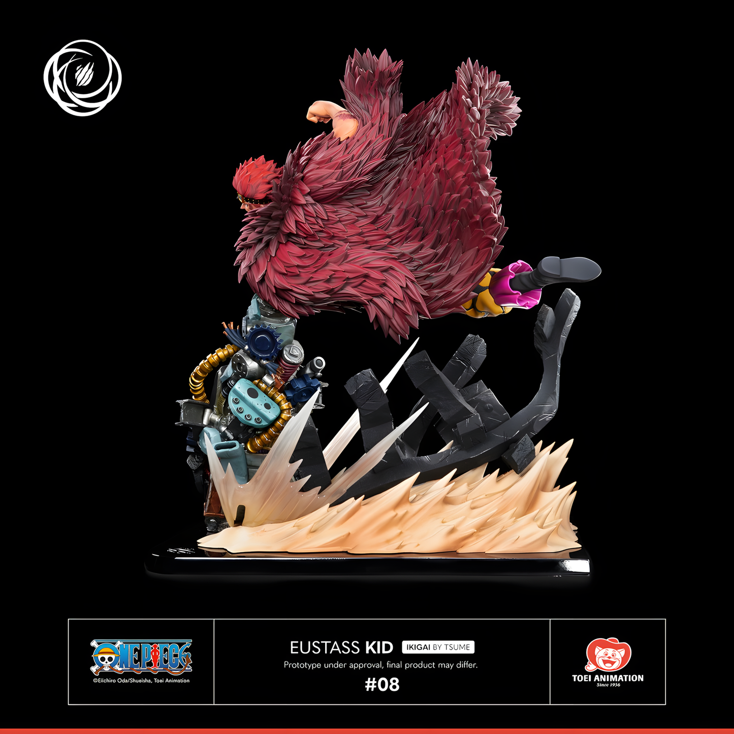 [ENCARGO] Tsume Art Studio Eustass Kid Estatua de Resina Licenciada