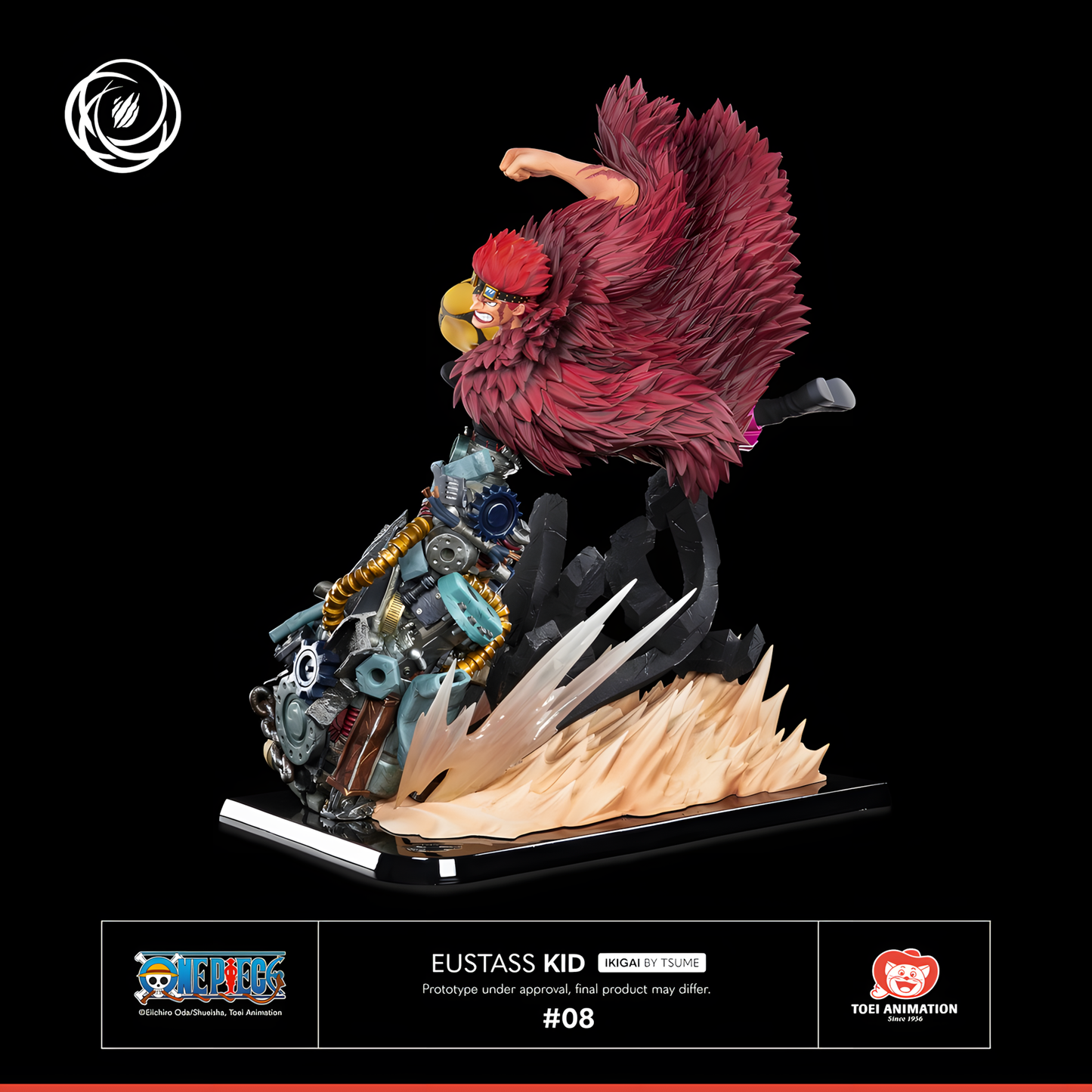 [ENCARGO] Tsume Art Studio Eustass Kid Estatua de Resina Licenciada