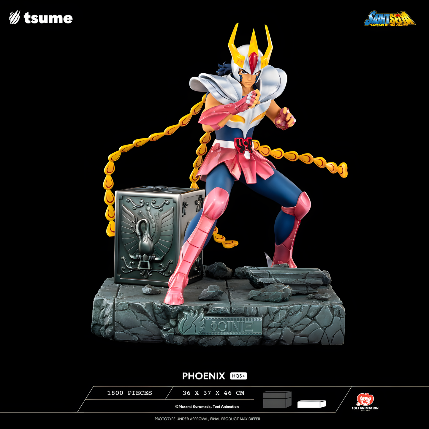 [PREVENTA] Tsume Art Studio Phoenix Ikki Estatua de Resina Licenciada