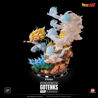 [PREVENTA] Tsume Art Studio Gotenks SSJ3 Estatua de Resina Licenciada