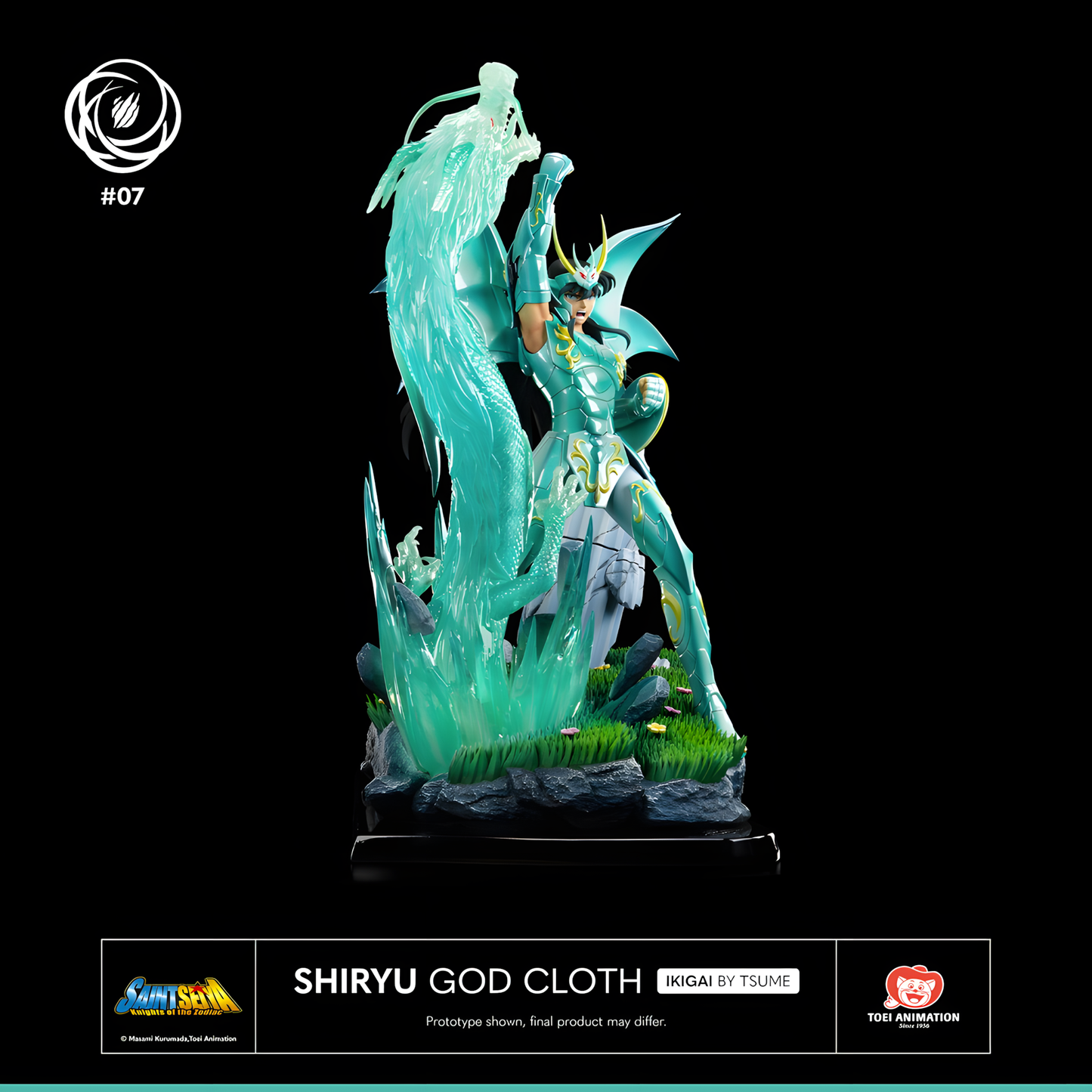 [ENCARGO] Tsume Art Studio Shiryu God Cloth Estatua de Resina Licenciada