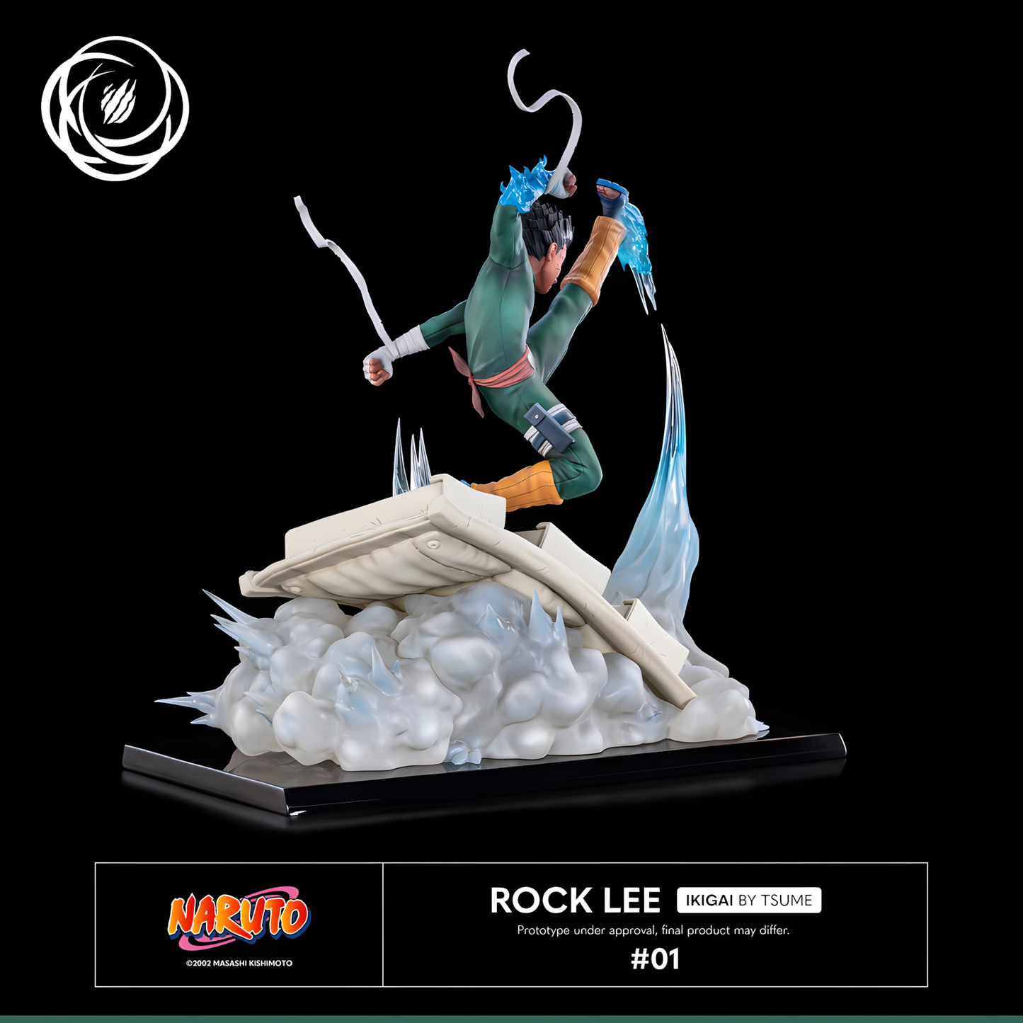 [ENCARGO] Tsume Art Studio Rock Lee Estatua de Resina Licenciada