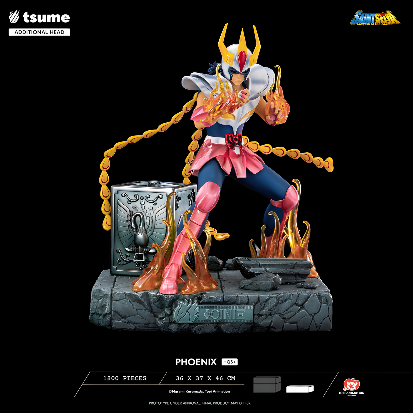 [PREVENTA] Tsume Art Studio Phoenix Ikki Estatua de Resina Licenciada