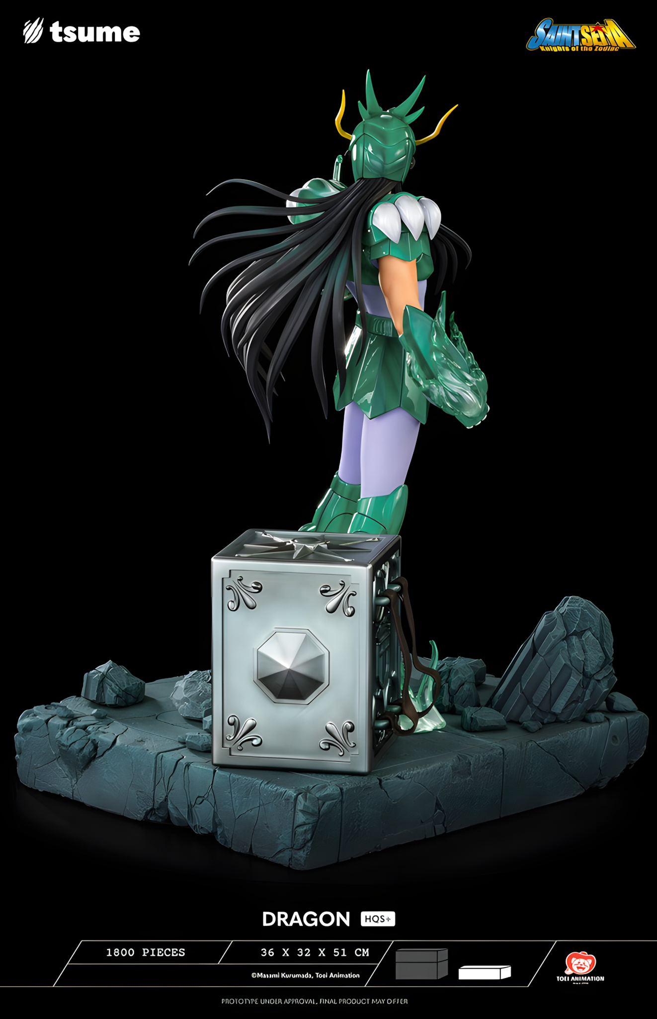 [PREVENTA] Tsume Art Studio Shiryu Dragon Estatua de Resina Licenciada