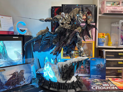 [CHINA STOCK] Lich King & Invencible Statue Hex Studio & Blizzard (Licenciada)