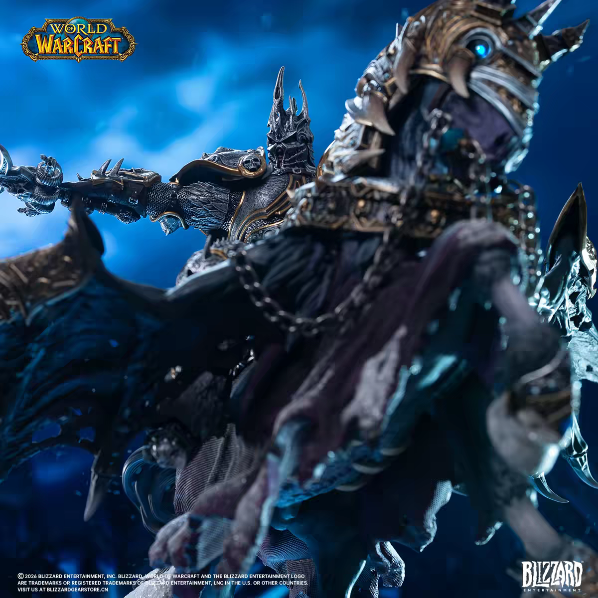 [PREVENTA] Lich King & Invencible Statue Blizzard (Licenciada)