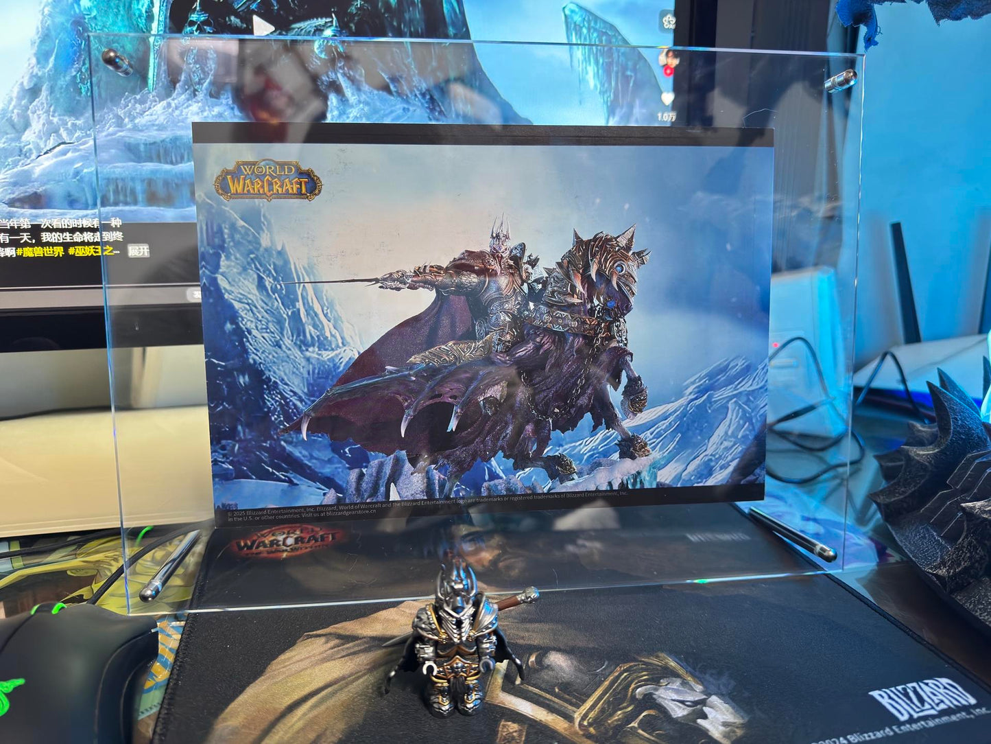 [CHINA STOCK] Lich King & Invencible Statue Hex Studio & Blizzard (Licenciada)