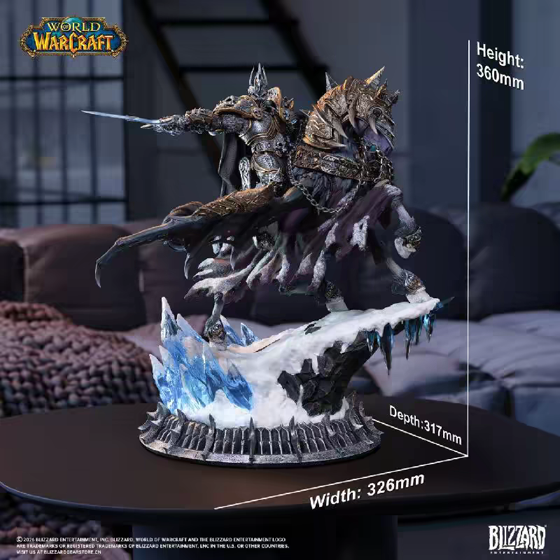 [PREVENTA] Lich King & Invencible Statue Blizzard (Licenciada)
