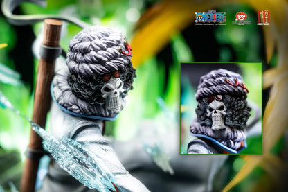 [PREVENTA] Brook Statue Straw Hats Pirates Vol.2 JIMEI PALACE (Licenciada)