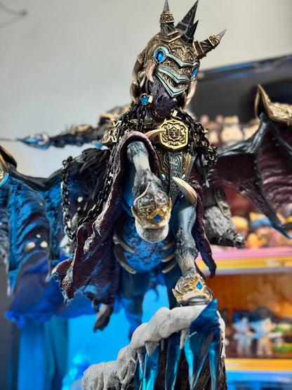 [CHINA STOCK] Lich King & Invencible Statue Hex Studio & Blizzard (Licenciada)