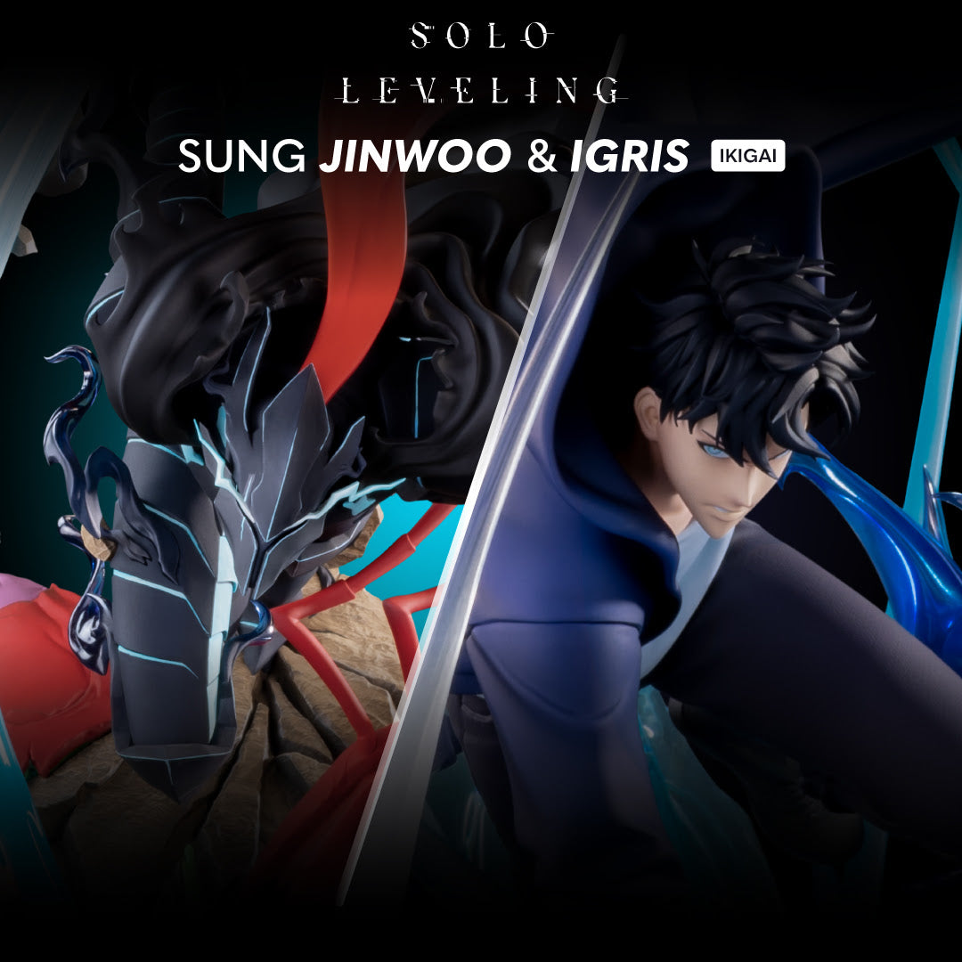 [PREVENTA] Tsume Art Studio Sung Jinwoo & Igris Ikigai 1/6 Estatua Licenciada
