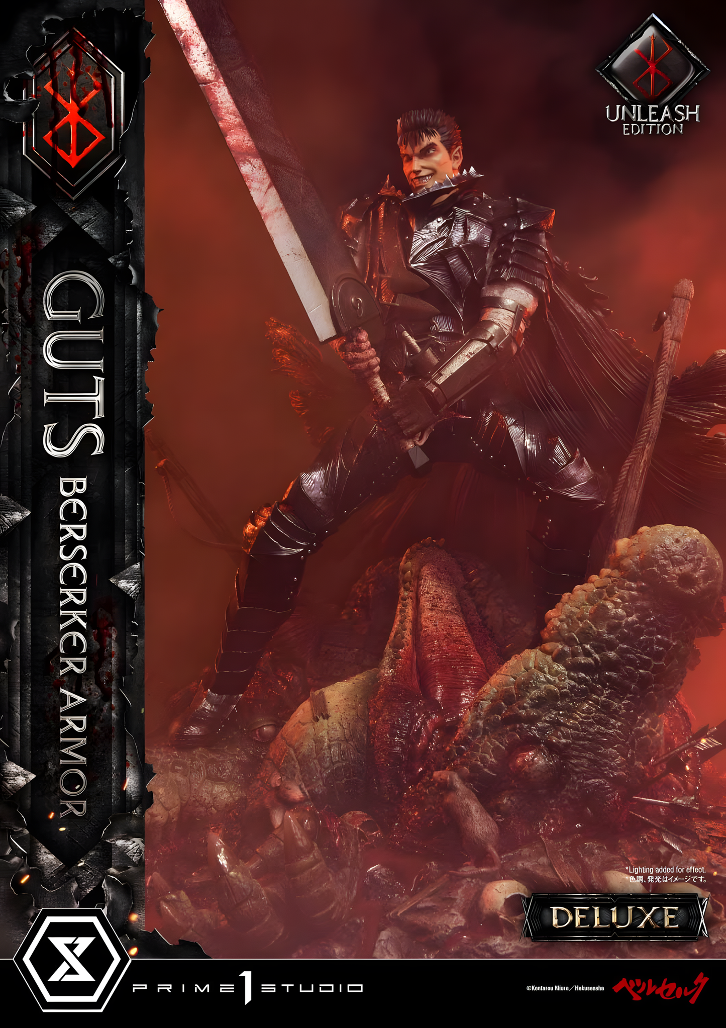 [ENCARGO] Prime 1 Studio Guts Berserker Armor Unleash Edition ~ Deluxe Version Estatua Licenciada