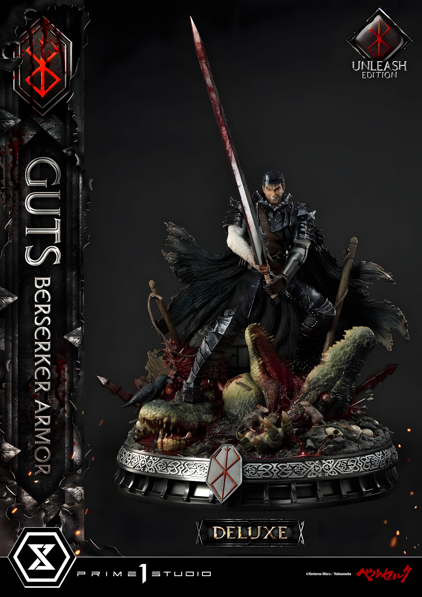 [ENCARGO] Prime 1 Studio Guts Berserker Armor Unleash Edition ~ Deluxe Version Estatua Licenciada