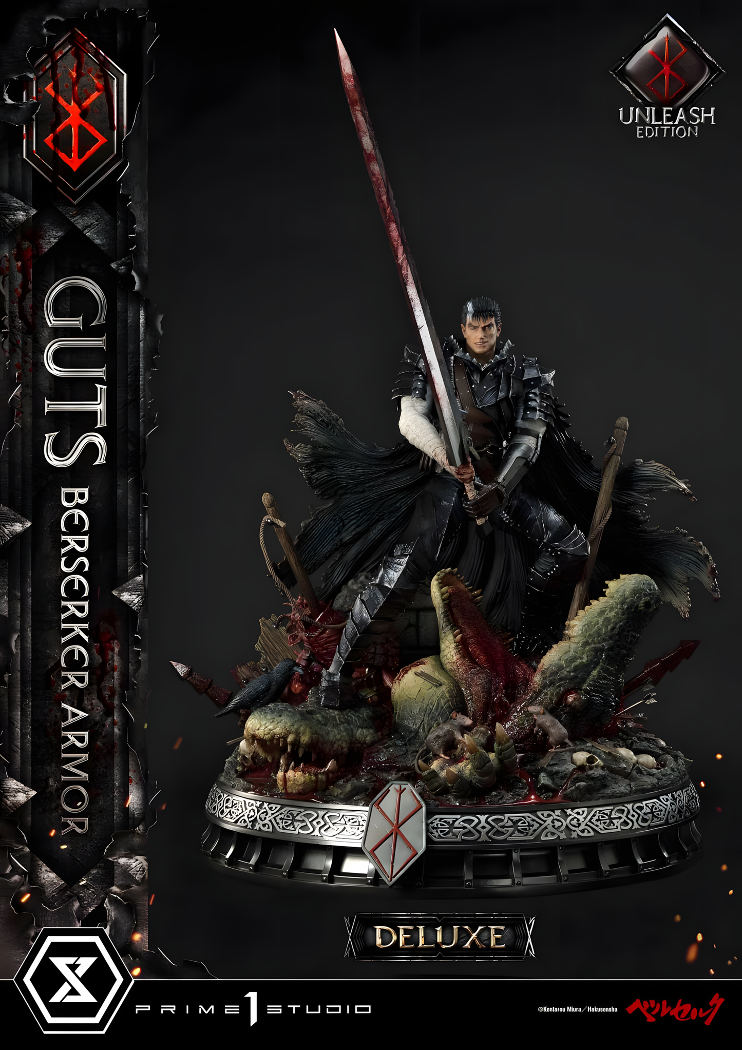 [ENCARGO] Prime 1 Studio Guts Berserker Armor Unleash Edition ~ Deluxe Version Estatua Licenciada
