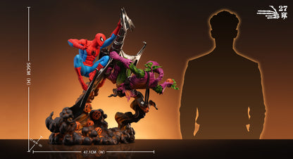 [PREVENTA] Spiderman vs Duende Verde - Spiderman - Estatua 1/4 - 27Abyss Studio