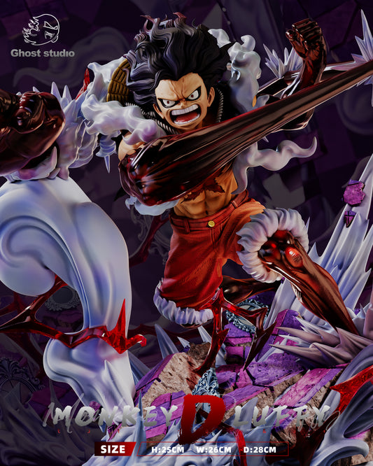 [PREVENTA] Luffy Gear 4 Snakeman- One piece- Estatua 1/8 - Ghost Studio