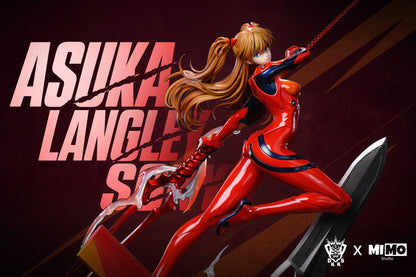[PREVENTA] Asuka- Neon Genesis Evangelion - Estatua 1/6 - Dark King × MIMO Studio