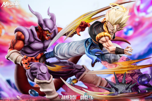 [PREVENTA] Gogeta vs Janemba- Dragon Ball Z - Estatua 1/4- Miracle Studio