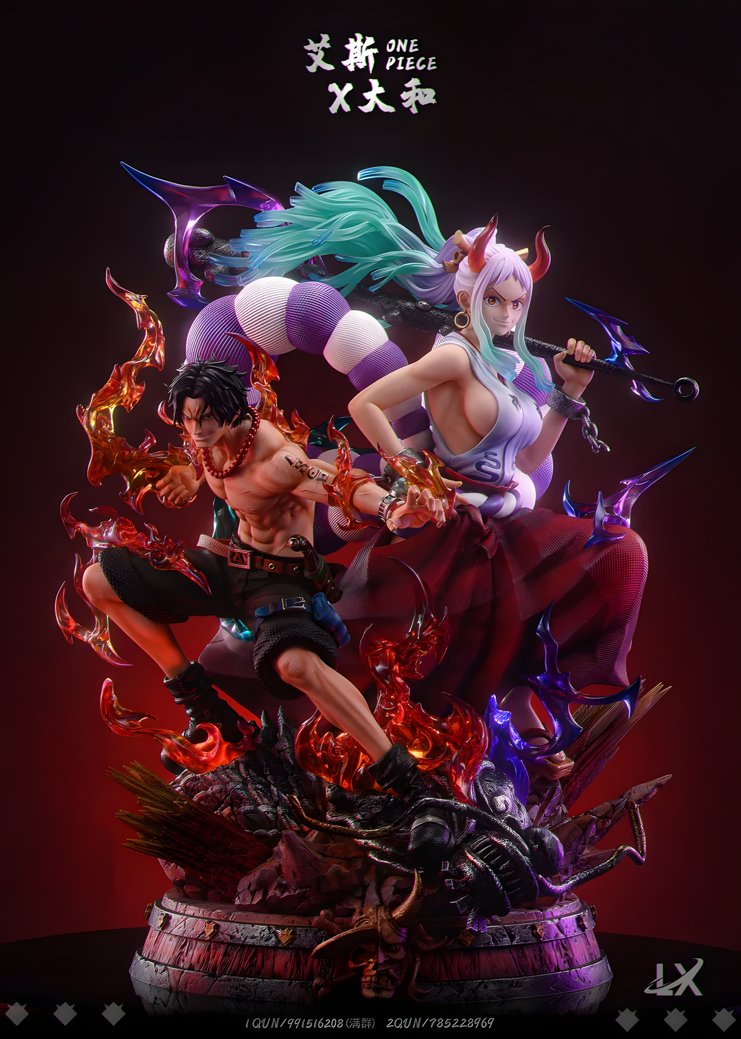 [ENCARGO] LX Studio Ace & Yamato Estatua de Resina